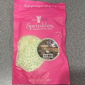 Pink Zebra Vanilla Sage Wax Melts - Pink and Cream